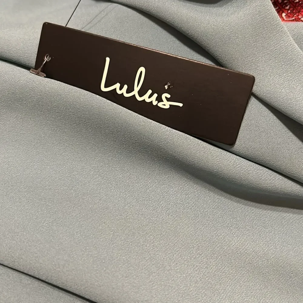 Lulu’s Groove Thing Sage Green Swing Dress NWT - Picture 7 of 9